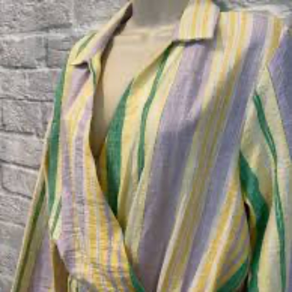 Brand New Zara The Valerie Striped Mini Dress - Picture 5 of 12